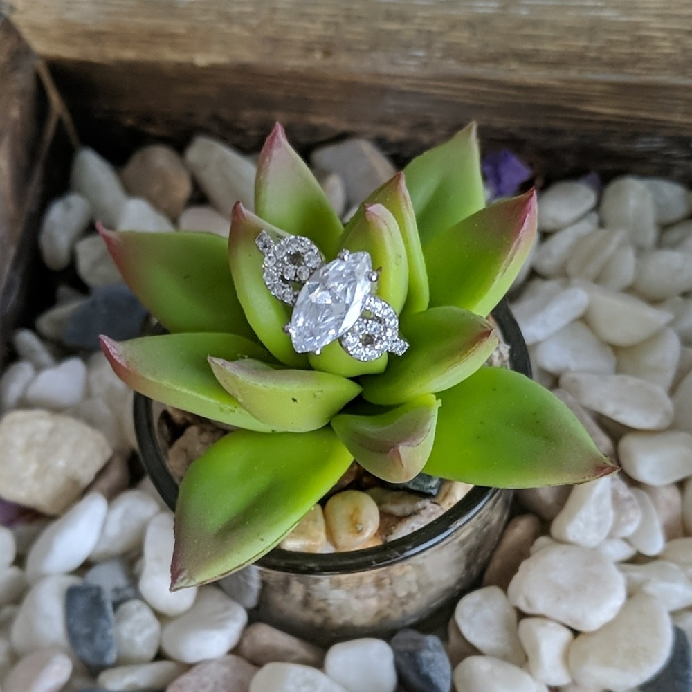 Beautiful costume ring - 6.5